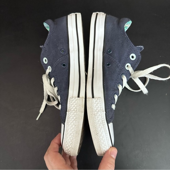 Converse Chuck Taylor All Star Women's 8 Blue Low Top Sneakers Quilted Inside - Picture 6 of 9